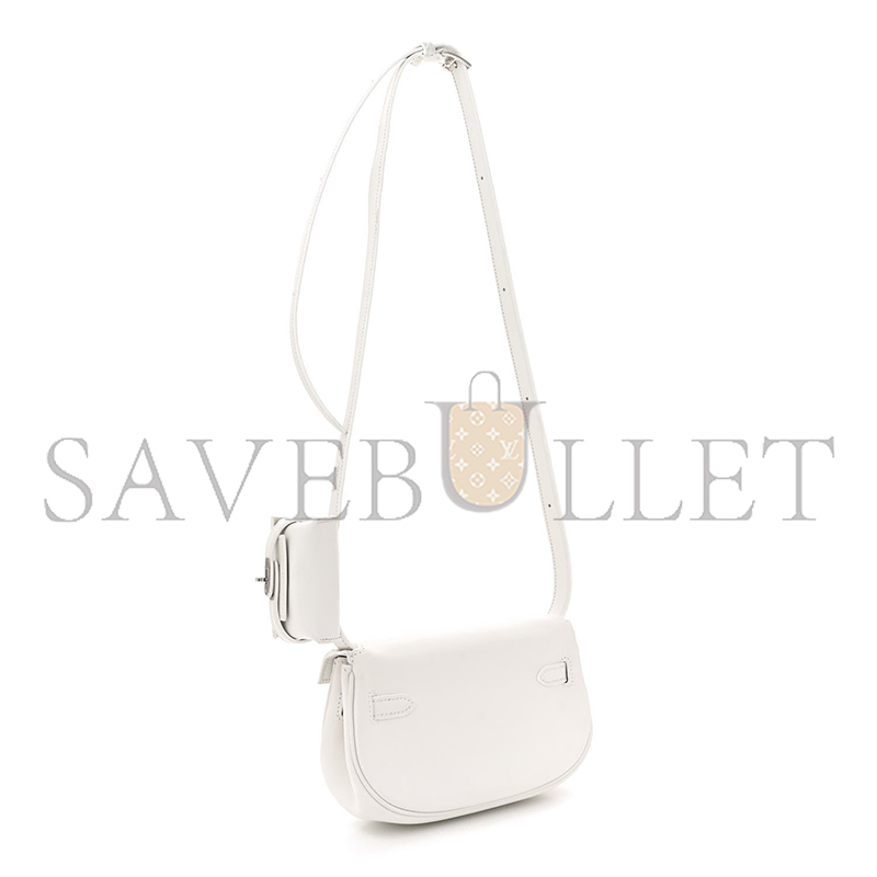 H**mes MASTER SWIFT KELLY MOOVE NEW WHITE (20*11.5*6cm)